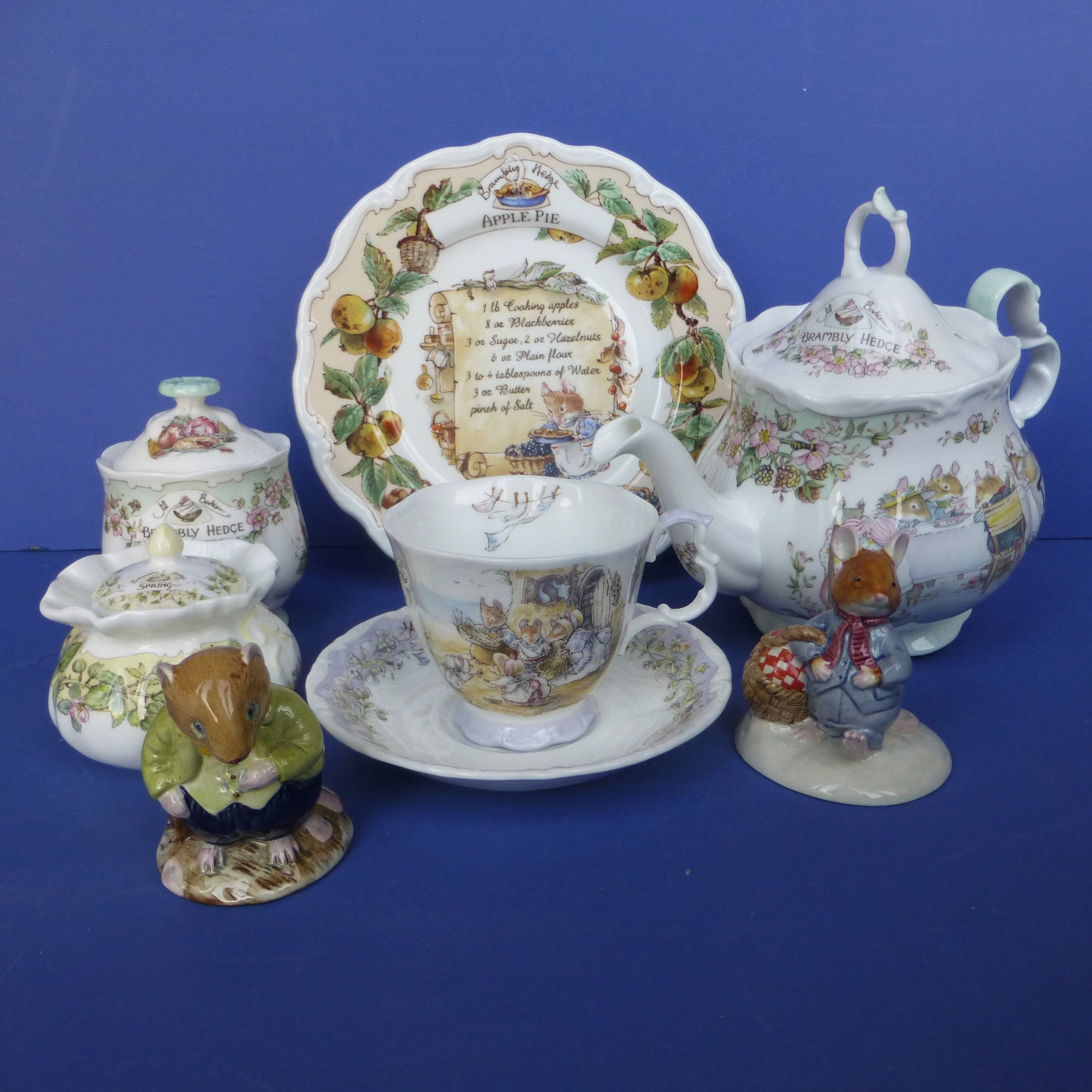 Six Royal Doulton Brambly Hedge figure groups - The, 19th October 2022