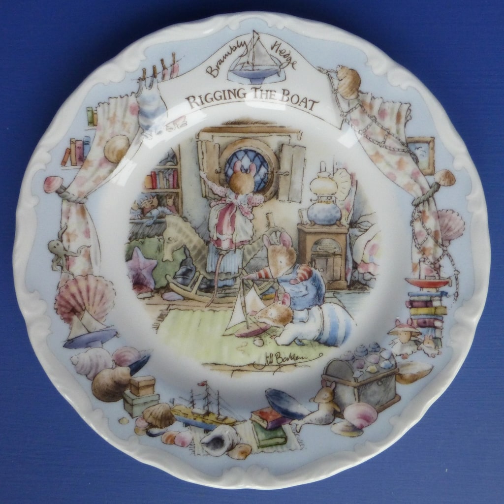 Royal Doulton Brambly Hedge Sea Story Tea Plate - Rigging The Boat – Peak  Antiques and Collectables