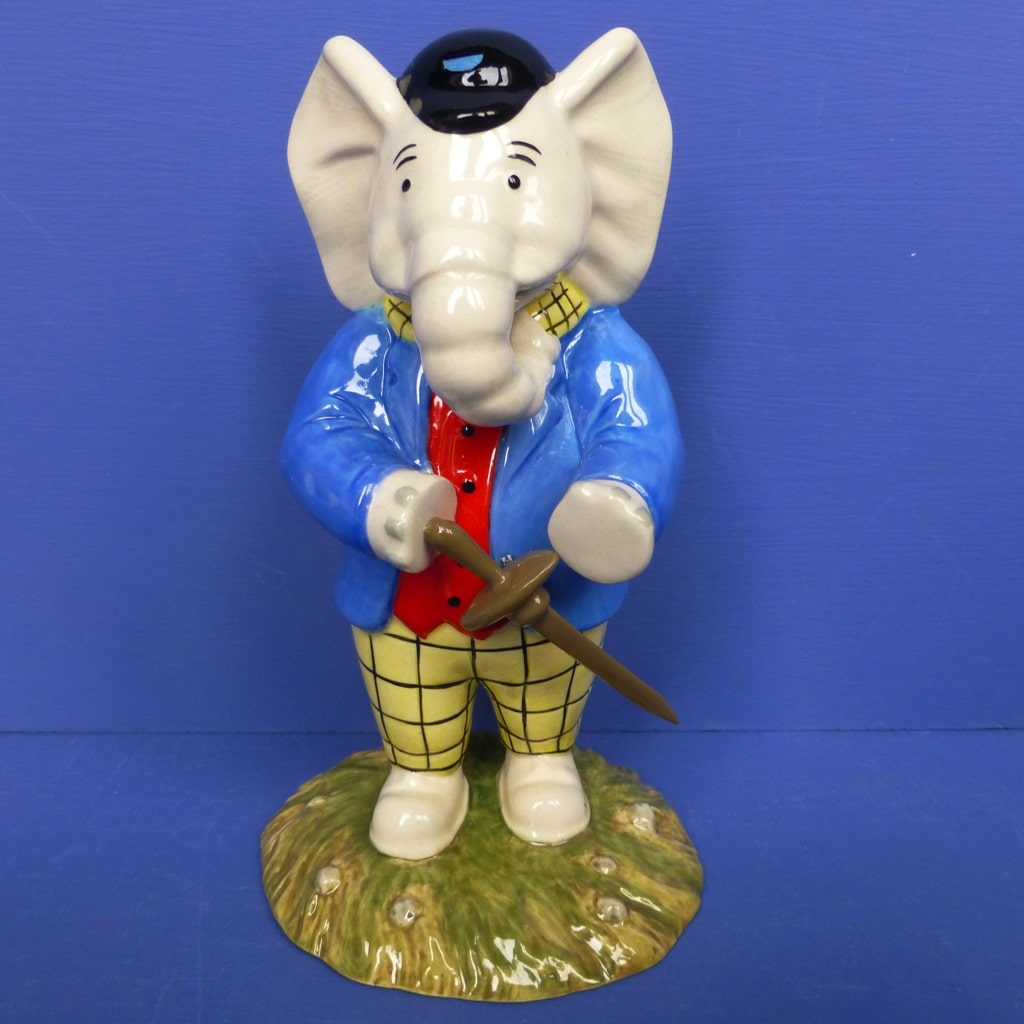 Royal Doulton Rupert The Bear Figurine - Edward Trunk Looking Like An ...