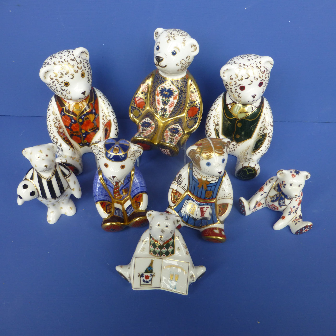 Pottery & Porcelain - Royal Crown Derby - Teddy Bears