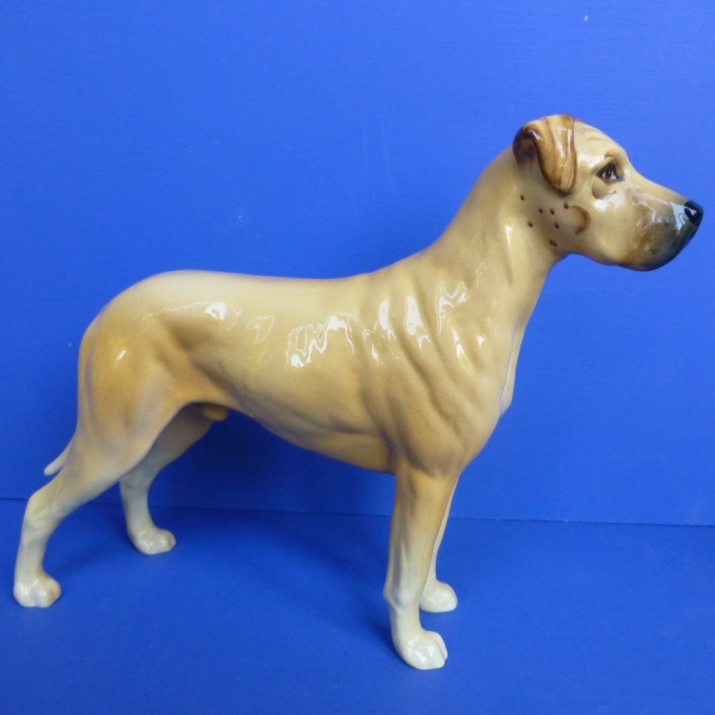 Beswick Great Dane Dog 'Ruler of Oubourgh' Model No 968 – Peak Antiques ...