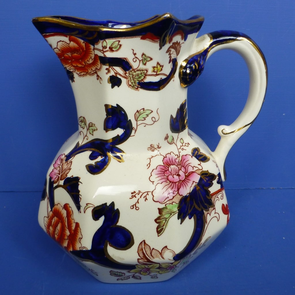 Masons Ironstone - Blue Mandalay Large Hydra Jug – Peak Antiques and ...