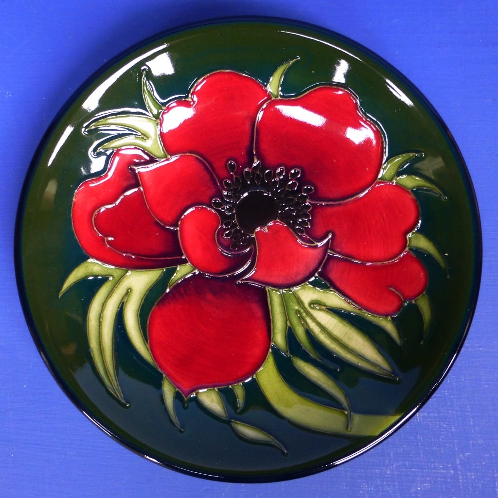 Moorcroft Coaster - A Tribute to Anemone By Emma Bossons (Boxed) – Peak ...