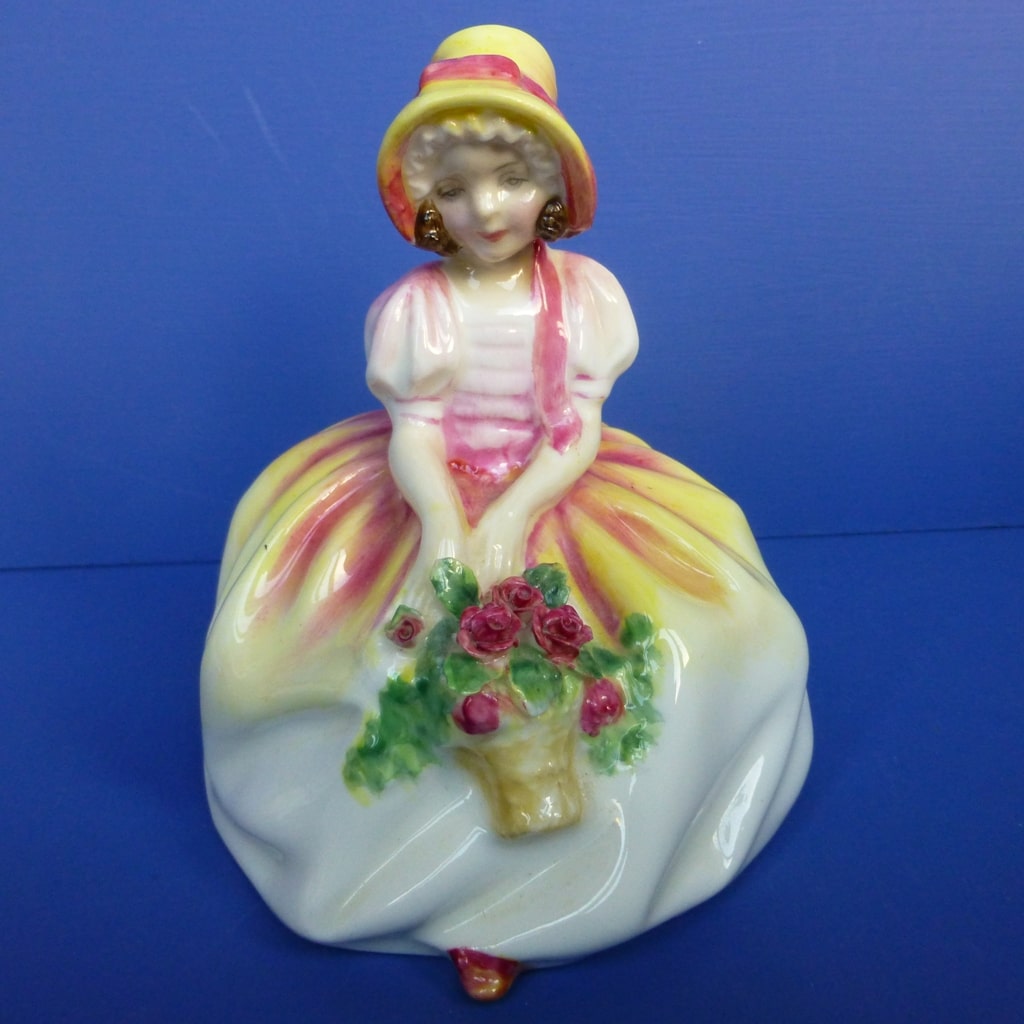 Royal Doulton Child Figurine - Monica HN3617 – Peak Antiques and ...