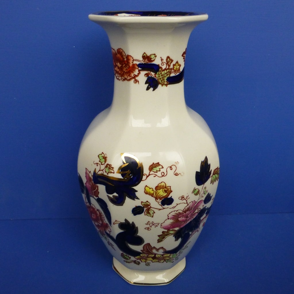 Masons Ironstone - Blue Mandalay Indian Vase – Peak Antiques and ...