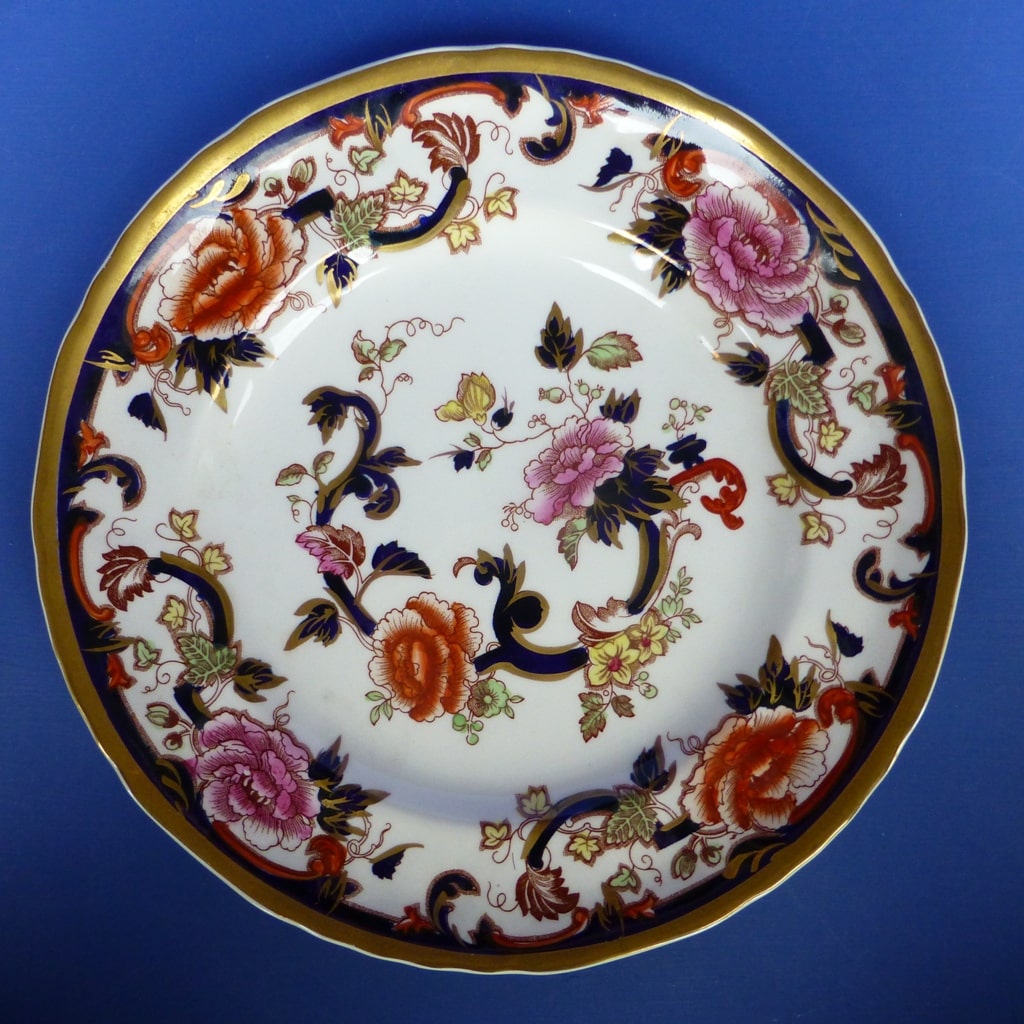 Masons Ironstone - Blue Mandalay Salad Plate – Peak Antiques and ...