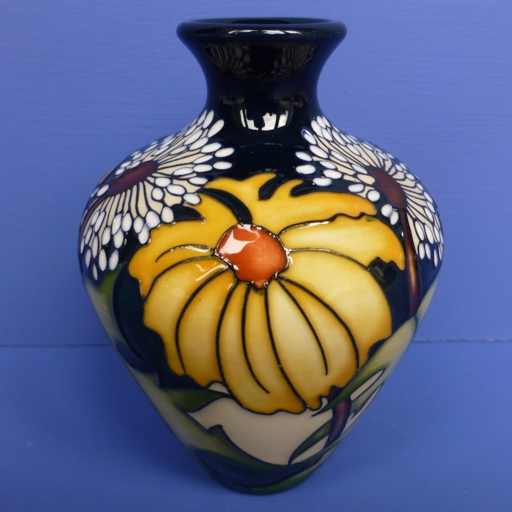 Moorcroft Vase - Daisy May Designed By Kerry Goodwin – Peak Antiques ...