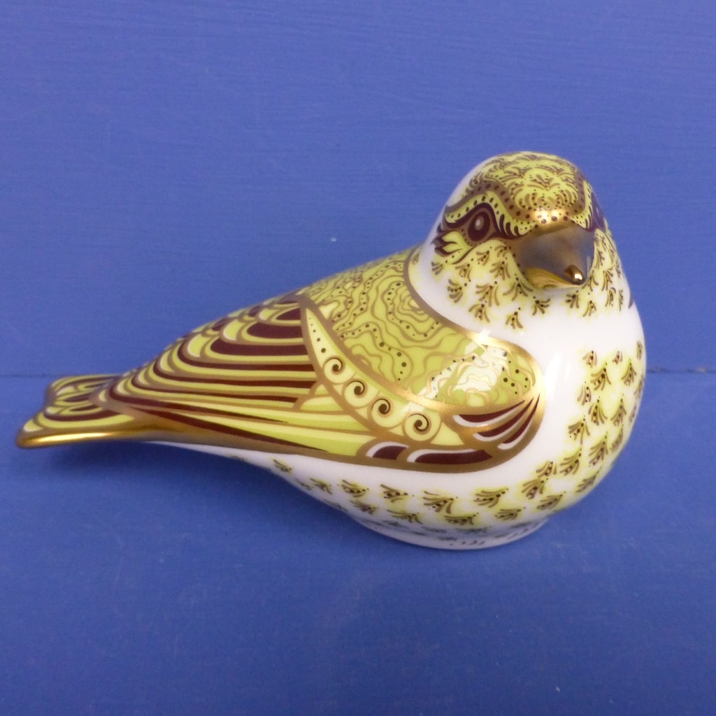 Royal Crown Derby Paperweight - Chiff Chaff (Boxed) – Peak Antiques and ...