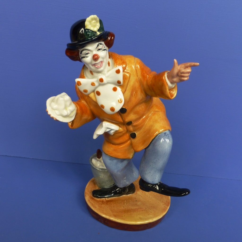 Royal Doulton Character Figurine - The Clown HN2890 – Peak Antiques and ...