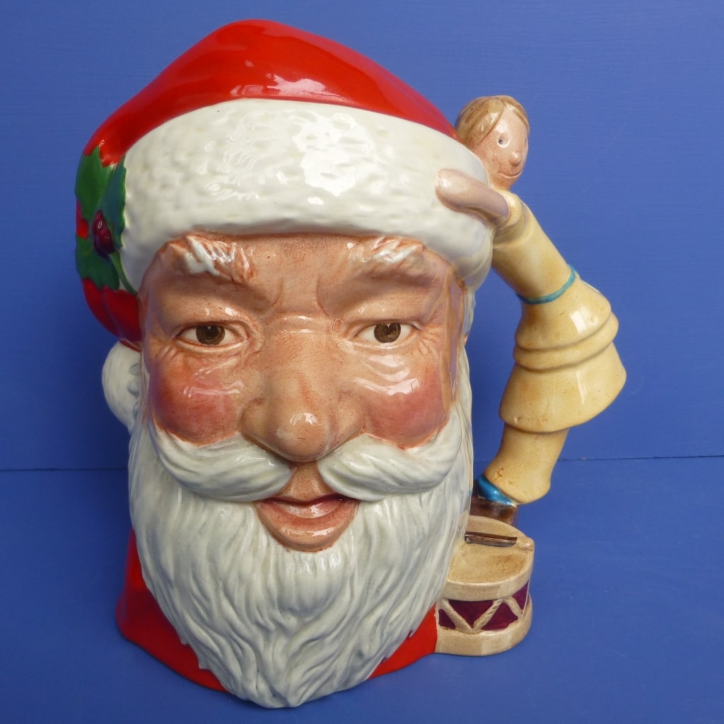 Royal Doulton Large Character Jug - Santa Claus (Doll and Drum Handle ...