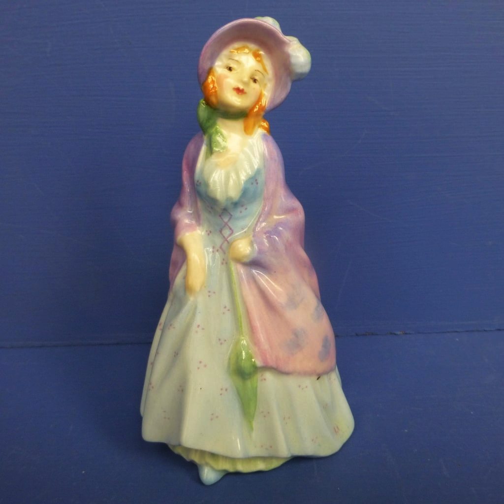 Royal Doulton Miniature Lady Figurine - Paisley Shawl M3 – Peak ...