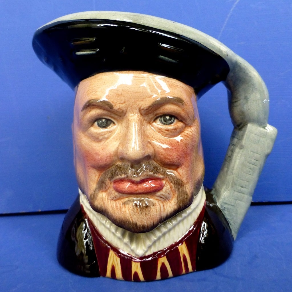 Royal Doulton Small Character Jug - King Henry VIII D6647 – Peak ...