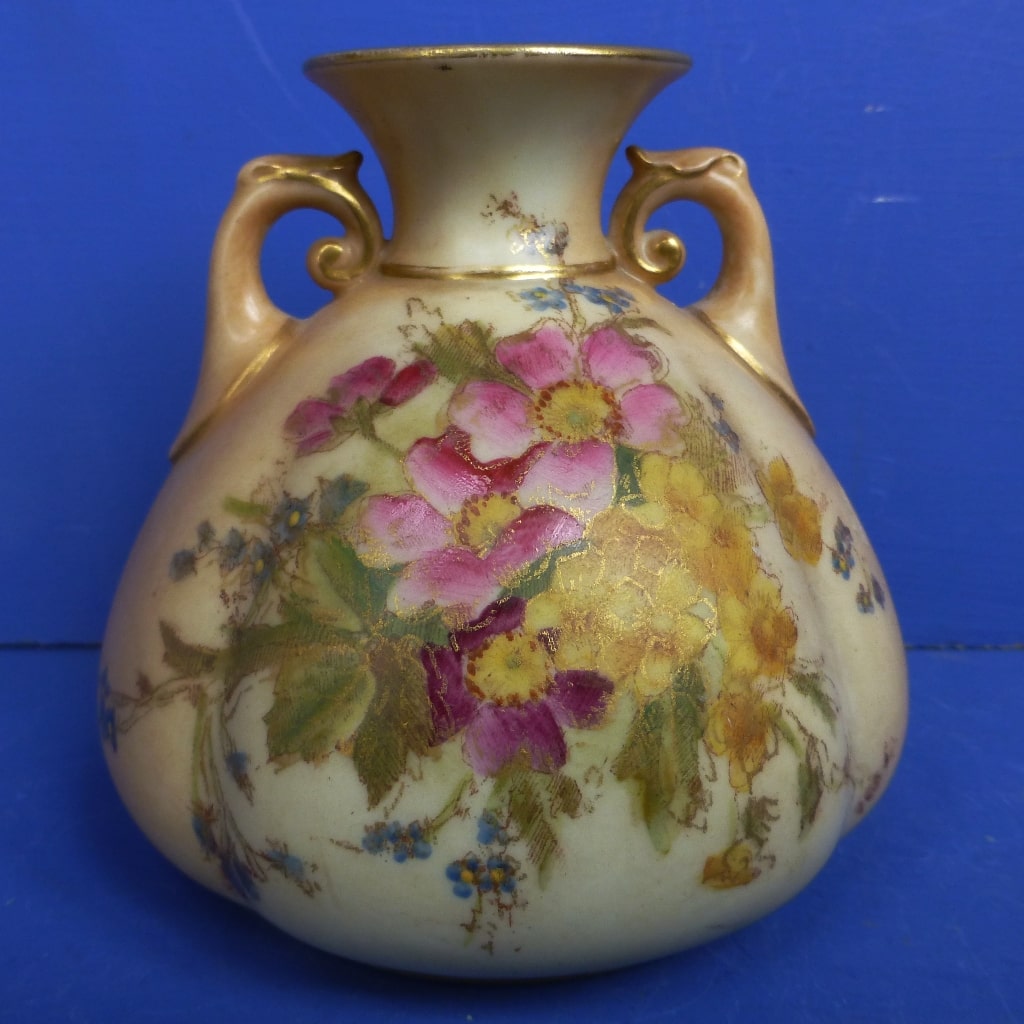 Royal Worcester Blush Ivory high quality Ware Lidded Jar